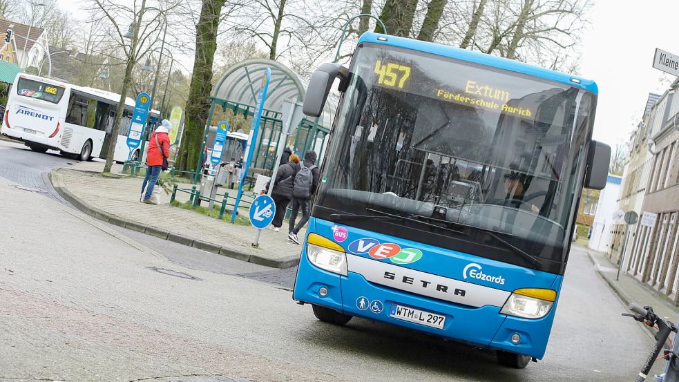 Der Landkreis Aurich organisiert die Schülerbeförderung. Foto: Romuald Banik