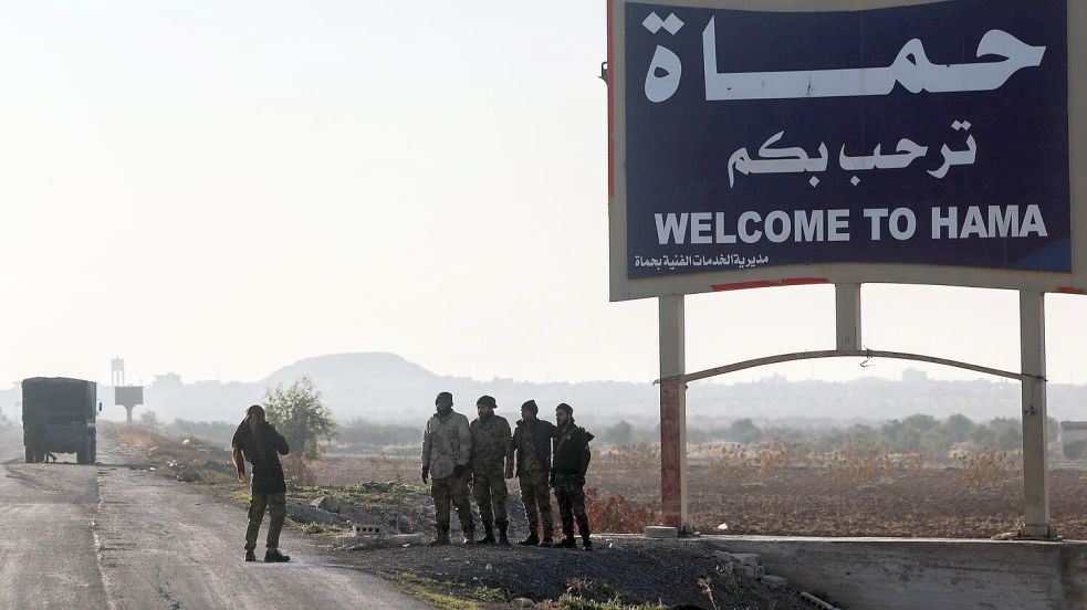 Die islamistischen Rebellen haben sich bis nach Hama vorgekämpft. (Archivbild) Foto: Ghaith Alsayed/AP/dpa