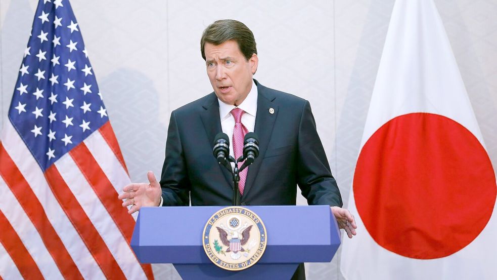 Bill Hagerty war einst von Trump als Botschafter nach Japan geschickt worden. (Archivbild) Foto: picture alliance / Shizuo Kambayashi/AP Pool/dpa