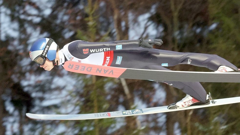 Andreas Wellinger kam in Wisla noch nicht zurecht. Foto: Grzegorz Momot/PAP/dpa