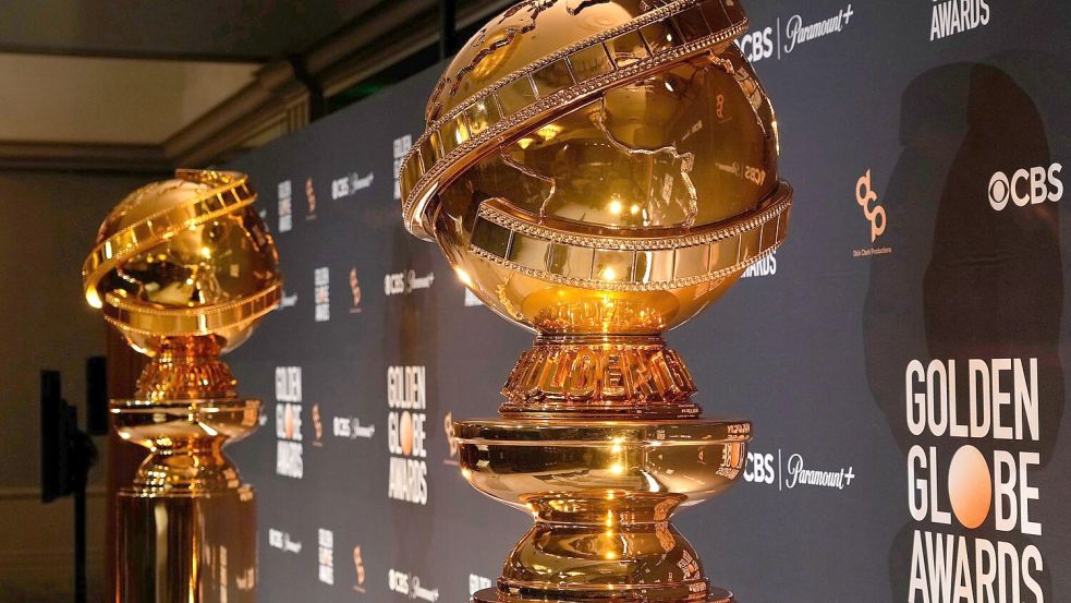 Die Golden-Globe-Trophäen werden im Januar zum 82. Mal verliehen. (Archivbild) Foto: Chris Pizzello/Invision/AP/dpa