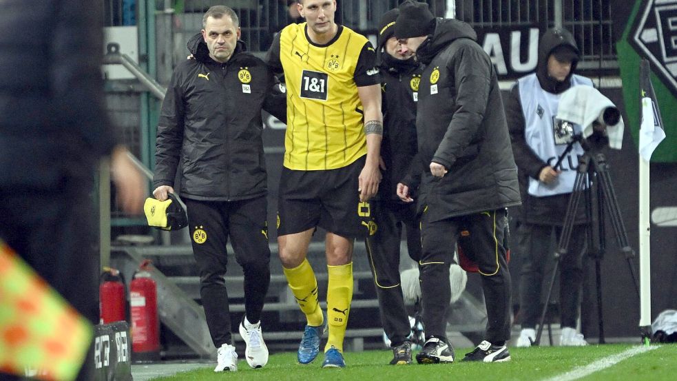 Niklas Süle fehlt dem BVB monatelang. Foto: Federico Gambarini/dpa