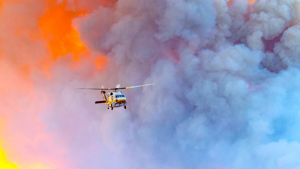 Die Brände in Malibu toben weiter. Foto: Jill Connelly/ZUMA Press Wire/dpa