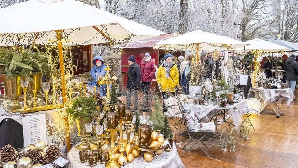 Auf Schloss Gödens gibt es eine weihnachtliche Landpartie. Archivfoto: Schloss Goedens Entertainment GmbH