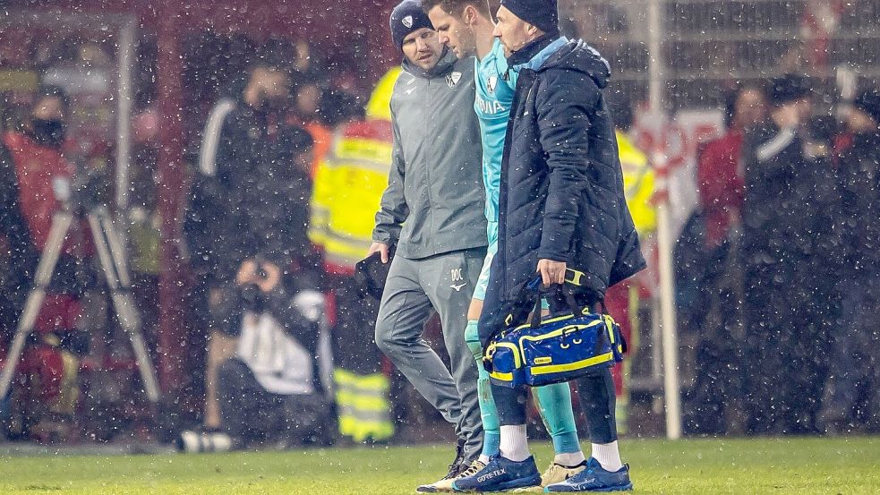 Das DFB-Sportgericht verhandelt am 9. Januar 2025 über die Wertung des Spiels zwischen Union Berlin und dem VfL Bochum. Foto: Andreas Gora/dpa