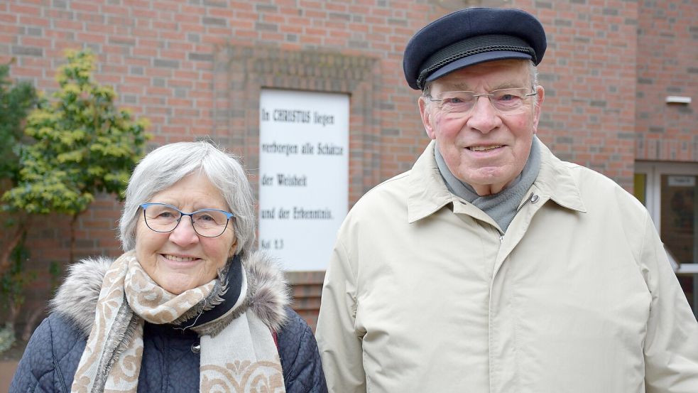 Den Bibelvers „In Christus liegen verborgen alle Schätze der Weisheit und der Erkenntnis“, wählten die Schulgründer, darunter Hanna Trauernicht und Hinrich Troff, als Basis für die Schularbeit. Foto: Ullrich