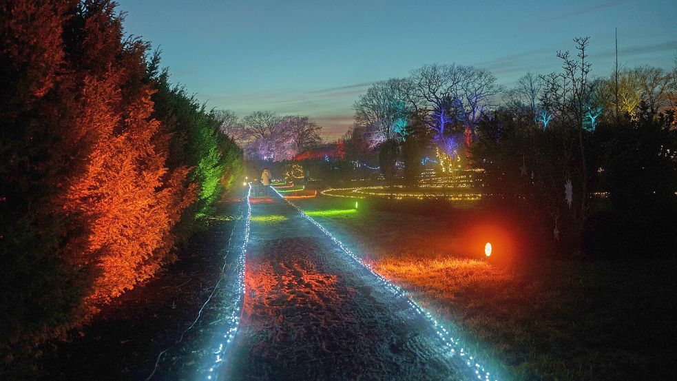 Am vierten Adventswochenende findet ein Weihnachtsmarkt im Barfußpark Etzel statt. Foto: leguano Akademie und Barfußpark GmbH