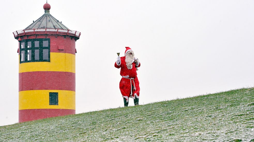 Hohoho: So erklingt es natürlich auch in Pilsum. Foto: Ortgies/Archiv