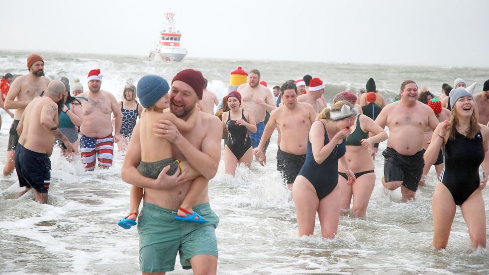 Die Neujahrsbader müssen sich diesmal noch etwas gedulden. Foto: Archiv/Ferber