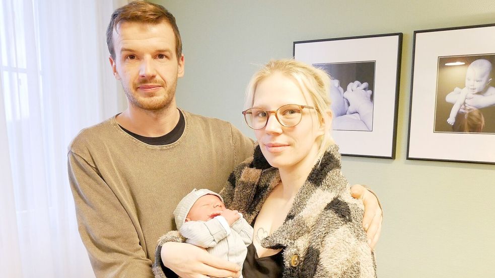 Markus Slink und Anna-Lena Schwedler mit ihrem Sohn Elias. Foto: Trägergesellschaft