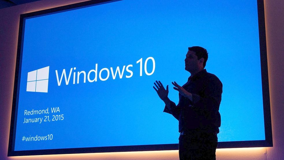 32 Millionen Windows-Computer laufen in Deutschland noch mit dem Betriebssystem Windows 10, das inzwischen in die Jahre gekommen ist. (Handout Microsoft) Foto: picture alliance / dpa