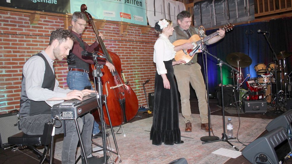 Newcomer in Engerhafe: Die Bremer Band „The American Folk Revival“. Foto: Niet