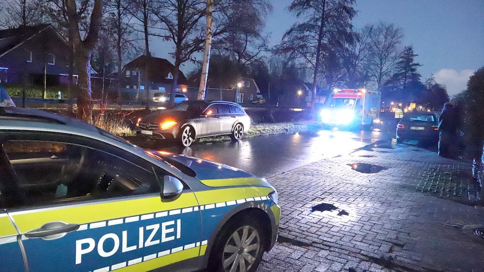 Der Unfallort in Barßelermoor. Foto: Passmann