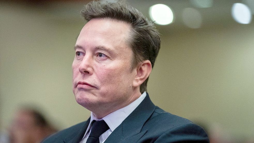 Musk fordert die Auflösung des britischen Parlaments. Foto: Allison Robbert/AFP Pool via AP/dpa