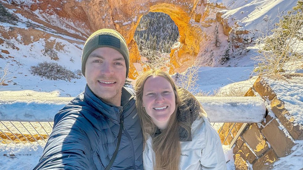 Faszinierende Natur erlebten Janna und Thomas Mildenberger bei ihrem Roadtrip durch die USA. Foto: privat