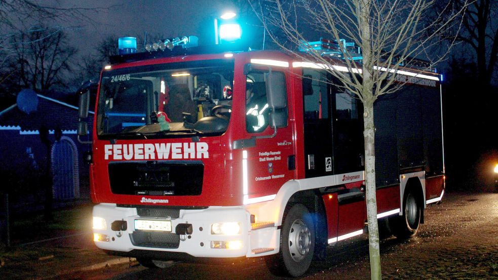 Die Feuerwehr rückte am frühen Abend aus. Foto: Rand/Feuerwehr