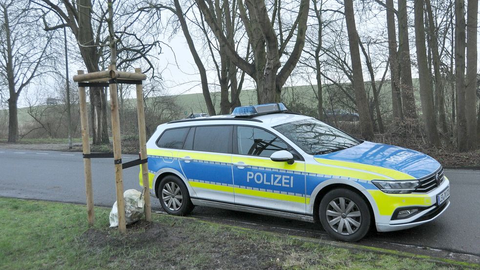 Die Polizei war vor Ort. Foto: Wolters