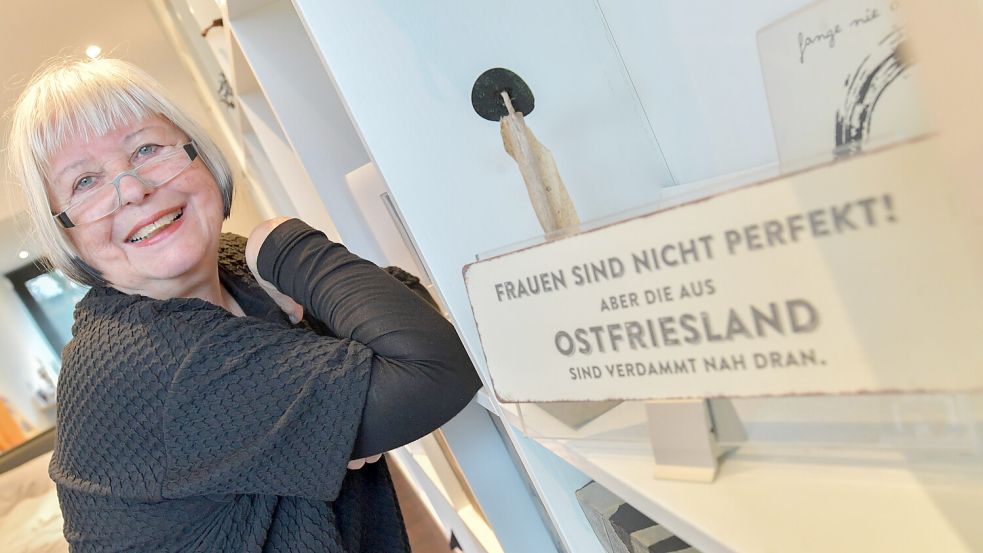 Gudrun Haug hat zumindest für sich die perfekten Frauen gefunden – nämlich im Landfrauenverein Leda-Jümme. Foto: Ortgies