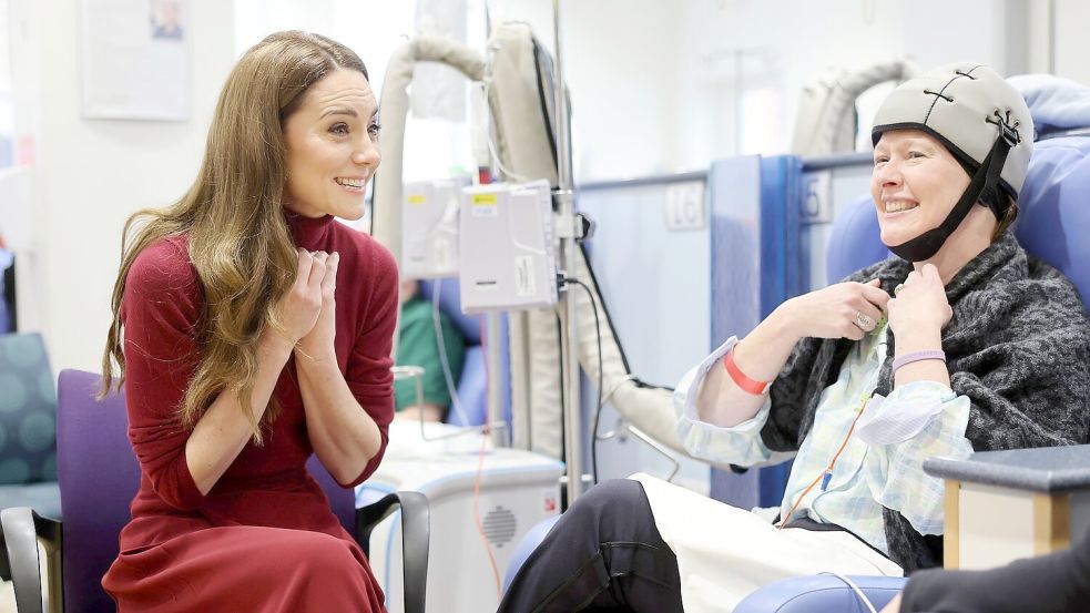 Kate hatte selbst eine Chemotherapie bekommen. Foto: Chris Jackson/PA Wire/dpa