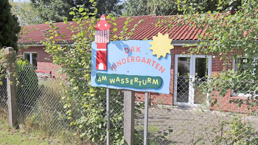 Der DRK-Kindergarten „Am Wasserturm“ ist seit August wegen Schimmelbefalls gesperrt. Foto: Heino Hermanns