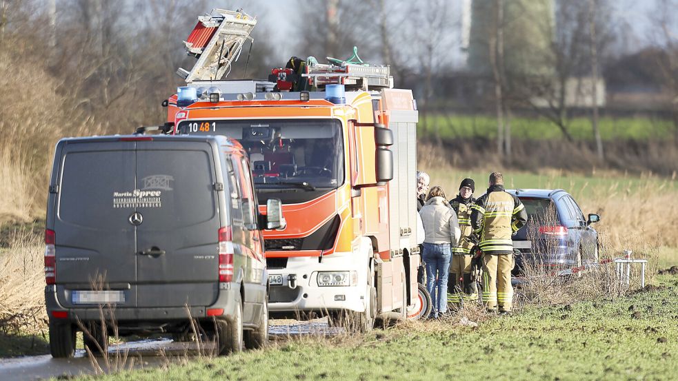 In Emden wurde am Samstag, 11. Januar 2025, eine leblose Person gefunden. Foto: J. Doden/Emden