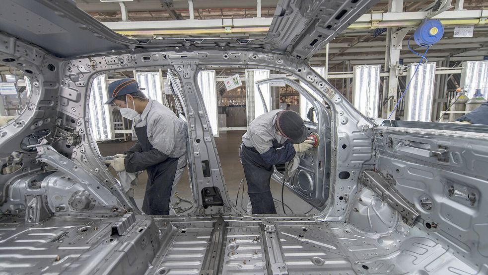 Werk von Leapmotor in Jinhua: Bald produziert der chinesische Autobauer auch in Polen. Foto: imago/VCG