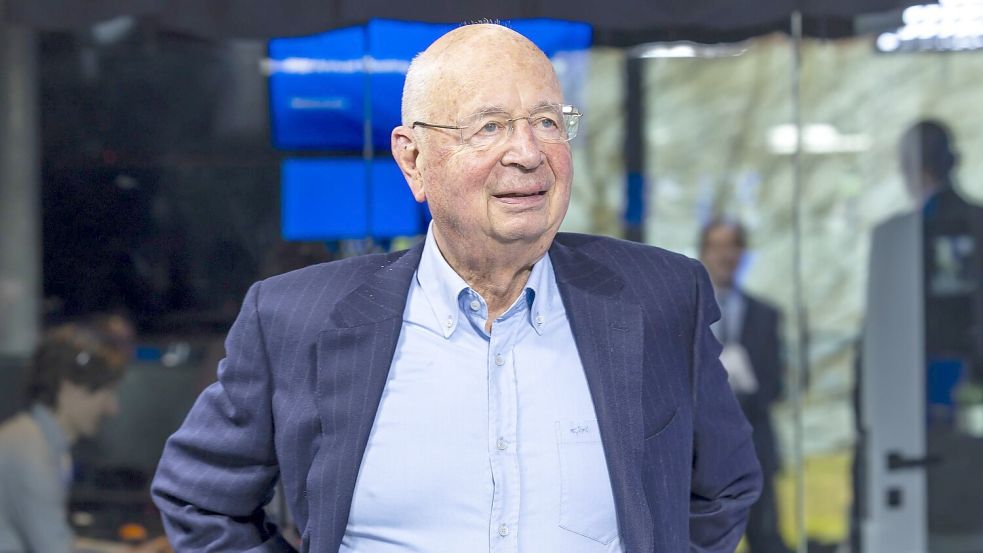 Wissenschaftler Klaus Schwab hat das WEF vor mehr als 50 Jahren gegründet. (Archivbild) Foto: Salvatore Di Nolfi/KEYSTONE/dpa