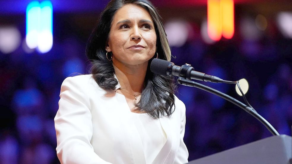 Tulsi Gabbard soll Geheimdienstkoordinatorin werden. (Archivbild) Foto: Alex Brandon/AP/dpa