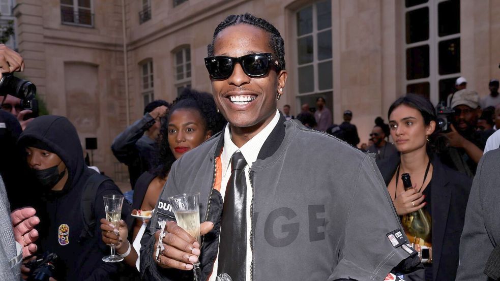 Der US-Rapper Asap Rocky spielt in einem Wettbewerbsfilm mit. (Archivbild) Foto: Vianney Le Caer/Invision/AP/dpa