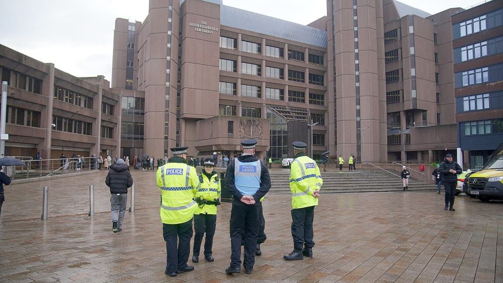 Im Liverpooler Gericht wird das Strafmaß verkündet. Foto: Peter Byrne/PA Wire/dpa