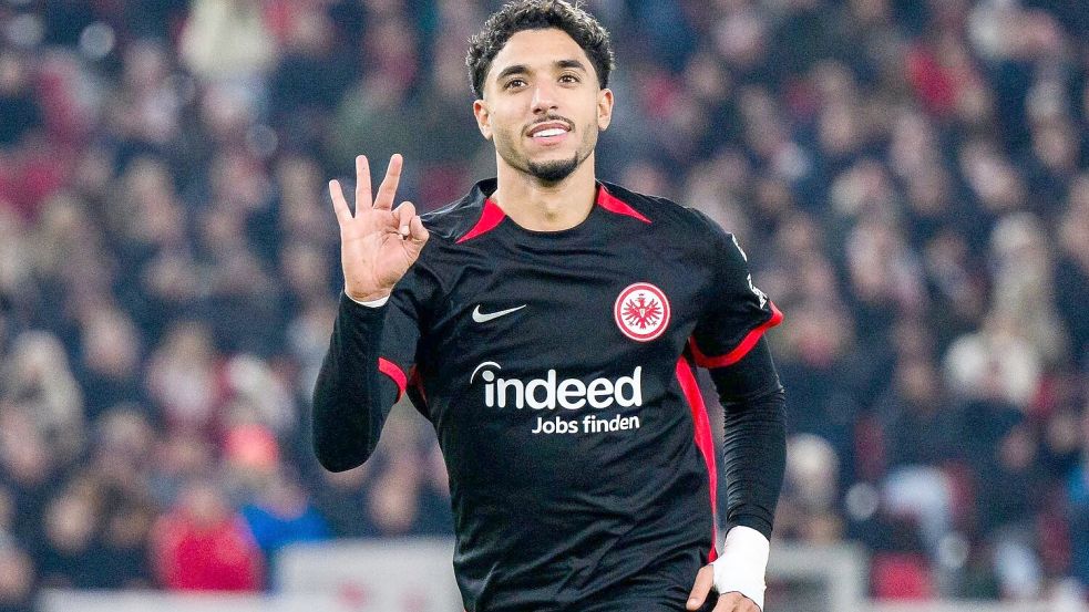 Schoss 15 Bundesliga-Tore in dieser Saison: Omar Marmoush. Foto: Tom Weller/dpa