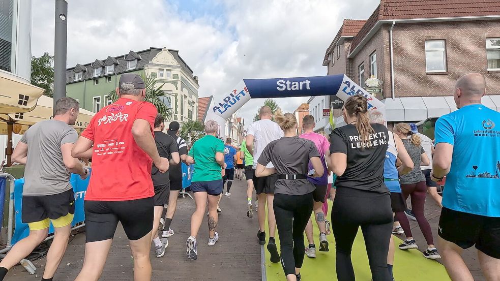 Der Citylauf in Leer steht ebenfalls auf dem Bingo-Schein. Fotos: Hellmers