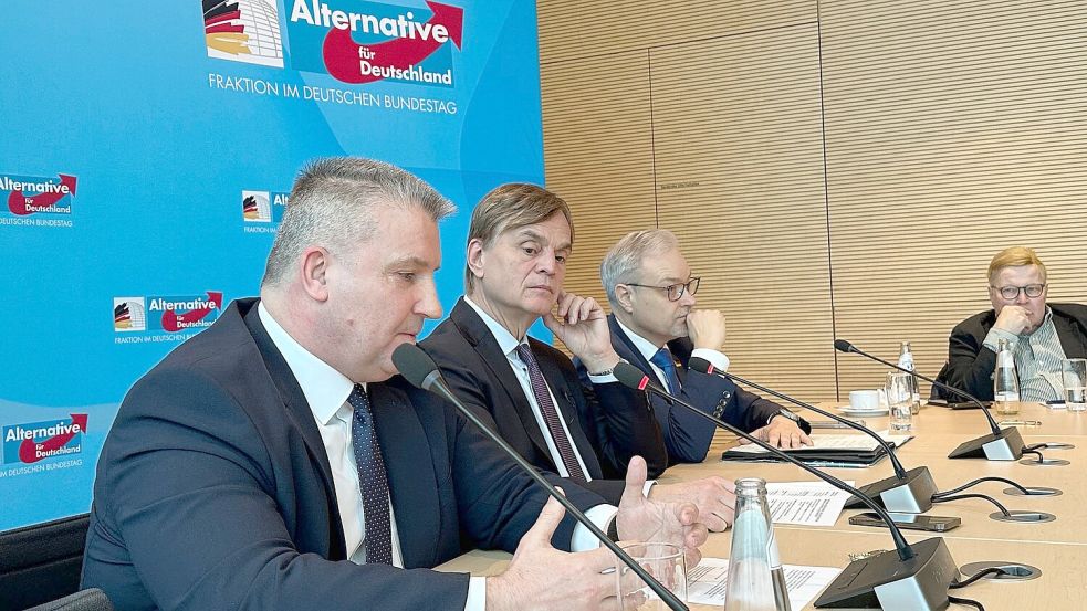 Die AfD-Fraktion kann der aktuellen Debatte viel Positives abgewinnen. Foto: Jörg Ratzsch/dpa