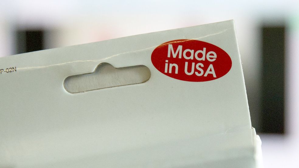 Trump will, dass in den USA mehr Produkte „Made in USA“ verkauft werden. (Symbolbild) Foto: picture alliance / Kay Nietfeld/dpa