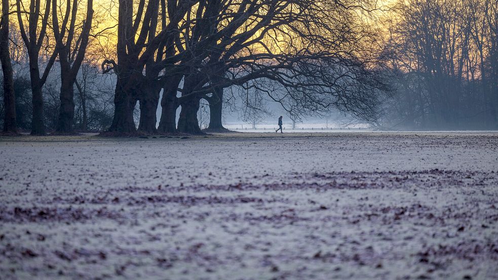 Kaltes und nebliges Wetter herrscht momentan in weiten Teilen Niedersachsens. Foto: dpa/Thomas Banneyer