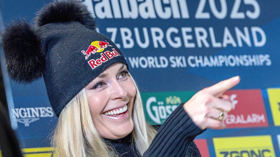 Will die WM eigentlich entspannt und ohne Druck angehen: Lindsey Vonn. Foto: Jens Büttner/dpa