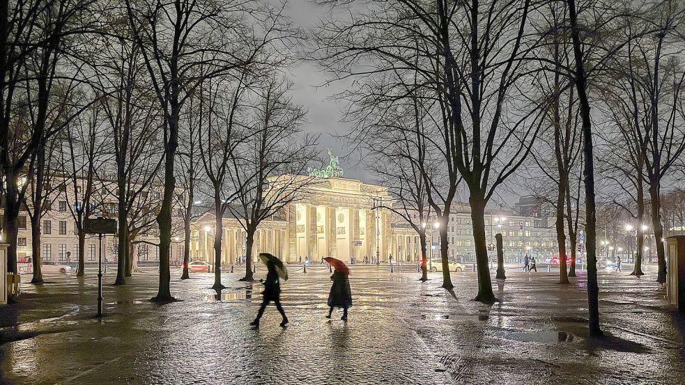 Das politische Berlin muss erstmals einen Wahlkampf im Winter meistern (Archivbild). Foto: Jan Woitas/dpa