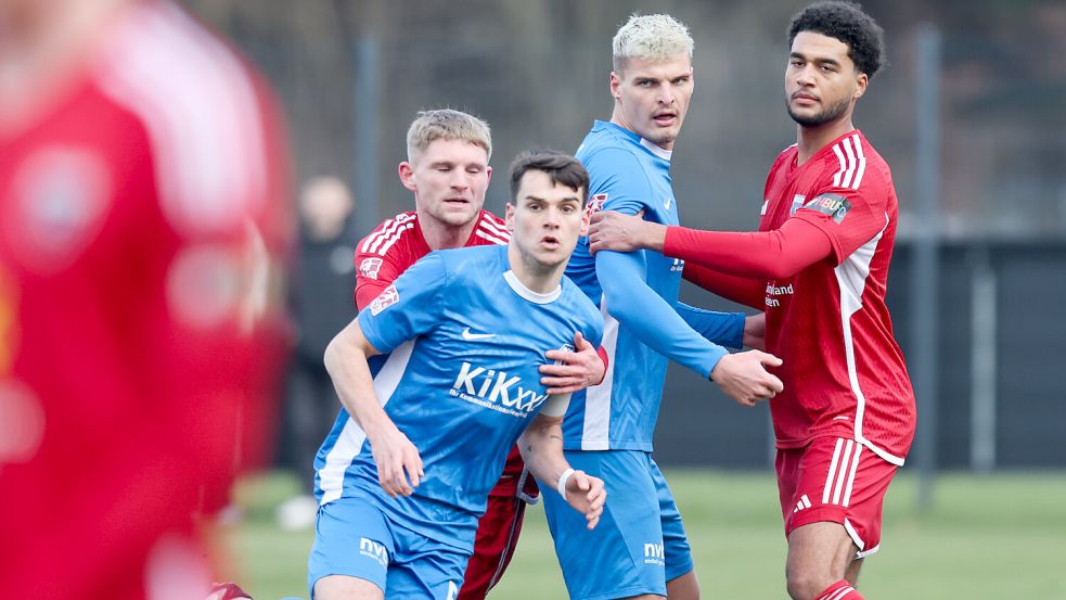 Im Trainingslager treffen Kickers Emden und der SV Meppen aufeinander. Foto: Doden, Emden