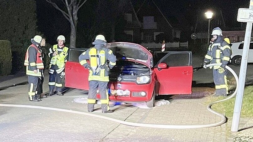 Die Feuerwehr hatte den Brand schnell unter Kontrolle gebracht. Foto: Feuerwehr