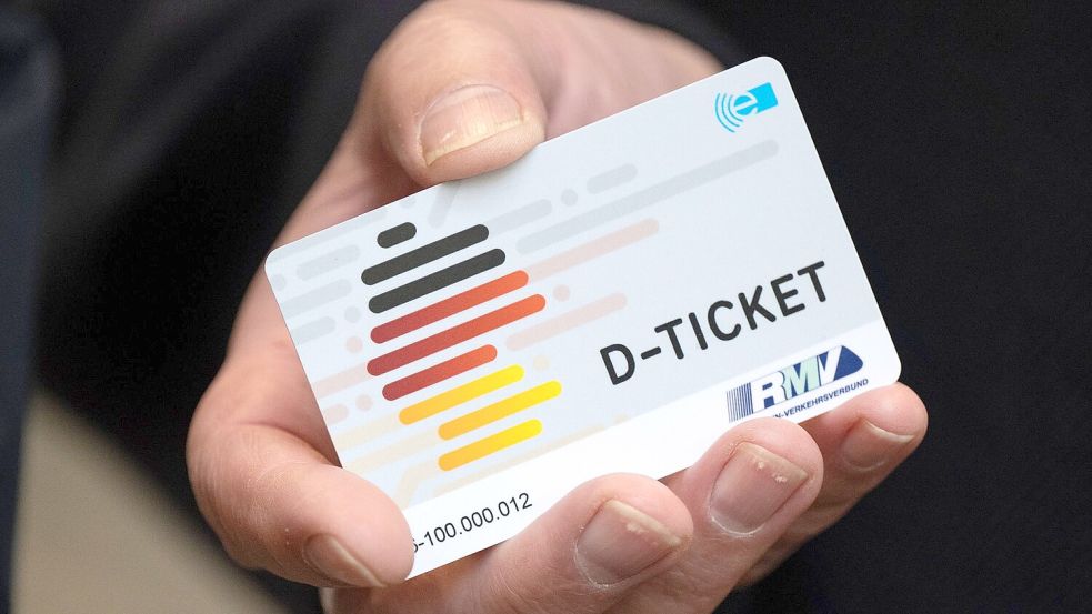 Bleibt das Deutschlandticket auf Dauer bestehen? Die Union hat sich bislang noch nicht festgelegt. Foto: Boris Roessler/dpa