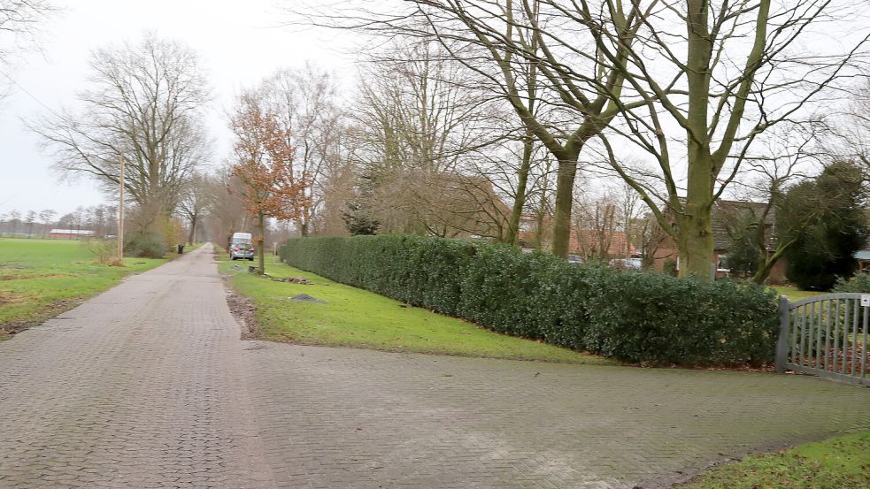 Abseits einer dichten Besiedlung ereignete sich der Jagdunfall in Harkebrügge. Foto: Passmann