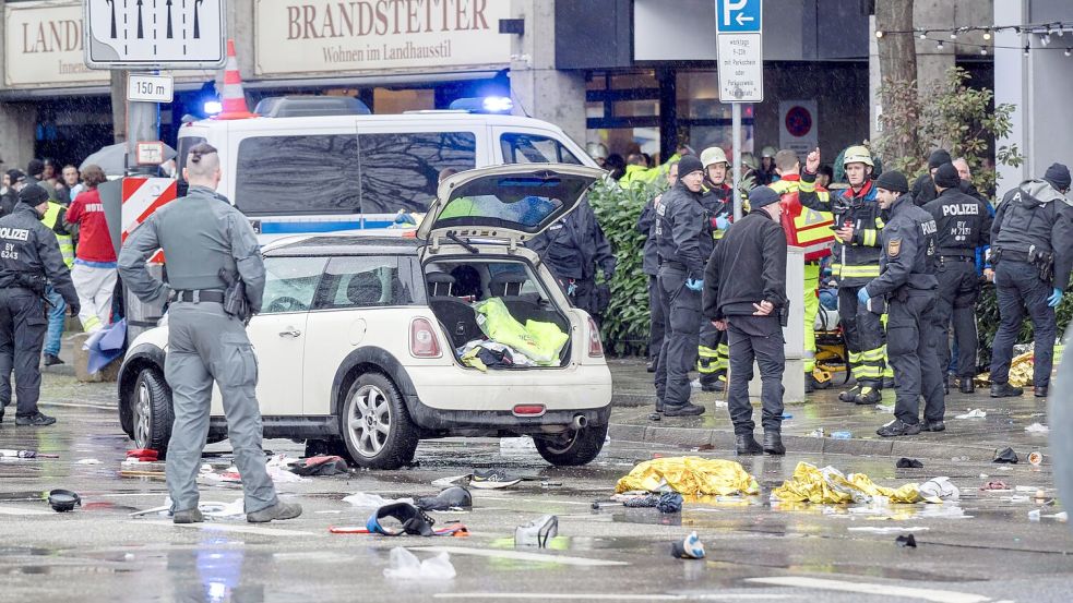 Die Tat in München löste Entsetzen aus. Foto: Peter Kneffel/dpa