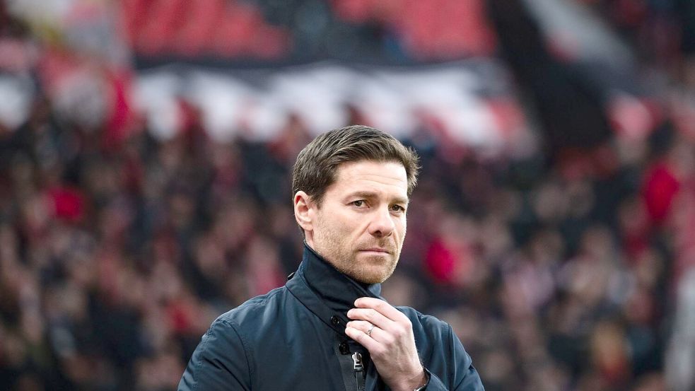 Xabi Alonso ist als Trainer gegen die Bayern noch unbesiegt Foto: Marius Becker/dpa