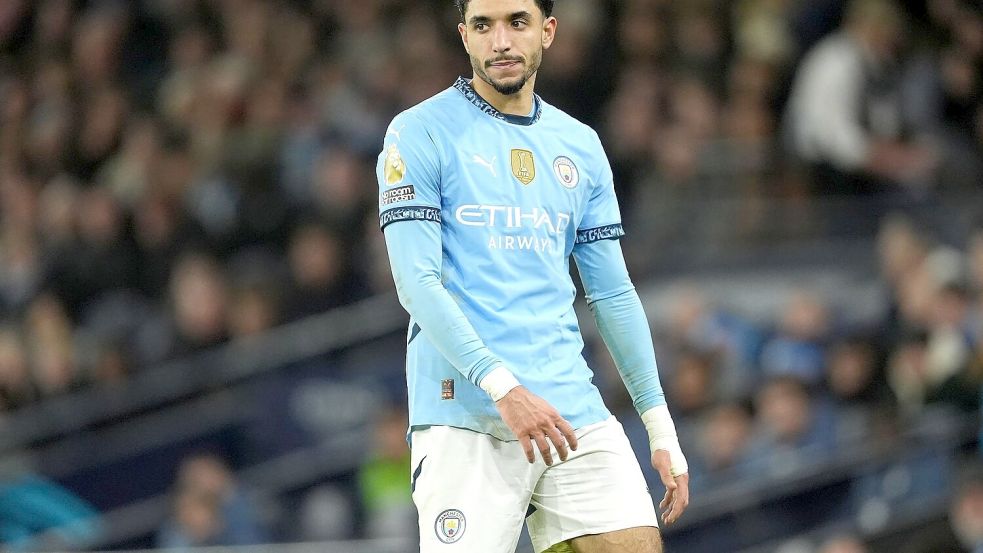 Trifft Omar Marmoush nach seinem Liga-Hattrick auch gegen Real? Foto: Martin Rickett/PA Wire/dpa