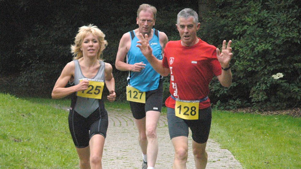 Ein Bild aus vergangenen Zeiten: 2011 nahm Folkert Redenius noch am Lauf rund um den Idasee teil. Foto: Weers