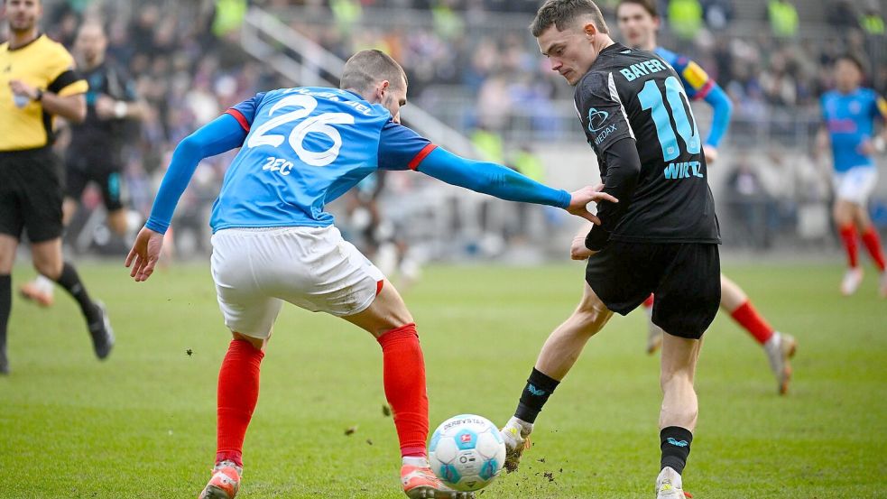 Brillierte auch gegen Kiel: Nationalspieler Florian Wirtz. Foto: Gregor Fischer/dpa