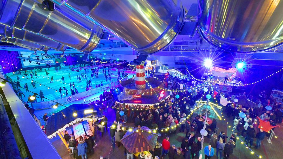 In Emden endet an diesem Wochenende die Eiszeit in der Nordseehalle. Foto: Ortgies