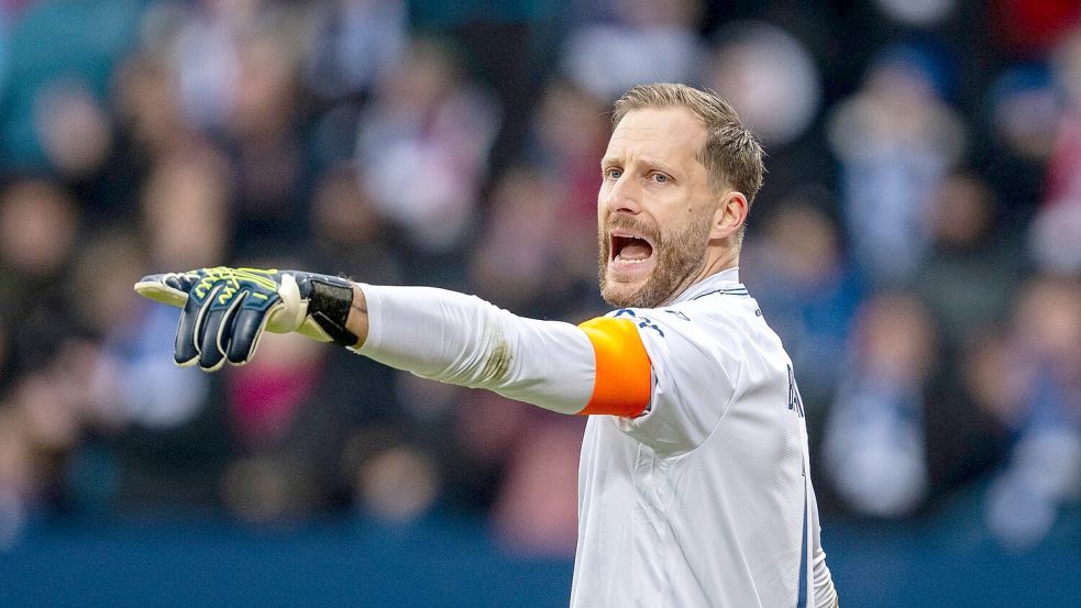 Hoffenheims Oliver Baumann stand nach über einem Monat Ausfall wieder zwischen den Pfosten. Foto: David Inderlied/dpa