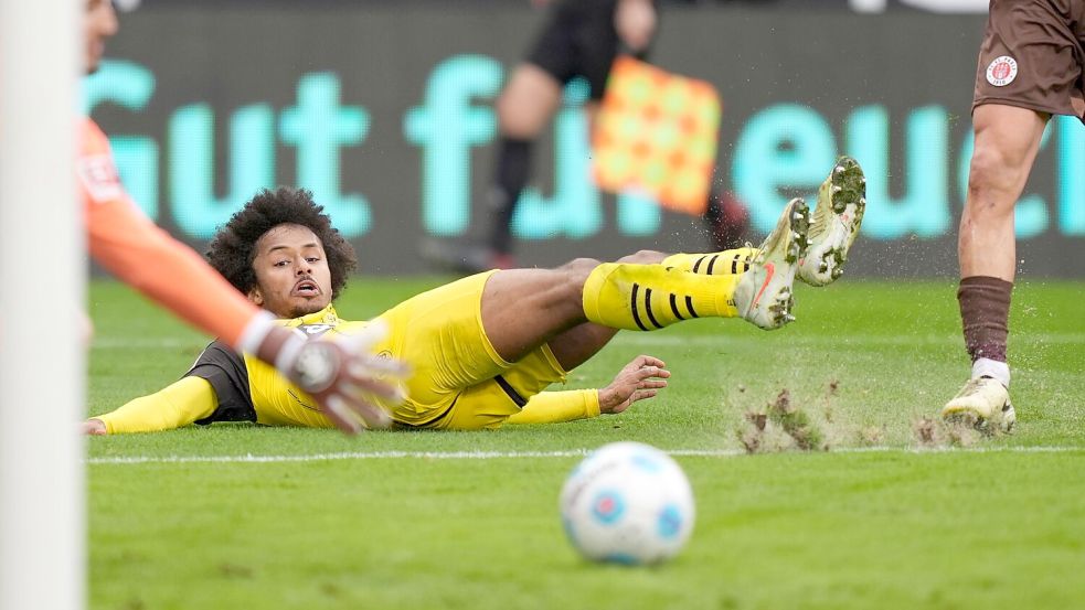 Der BVB schafft den zweiten Sieg nacheinander. Foto: Marcus Brandt/dpa