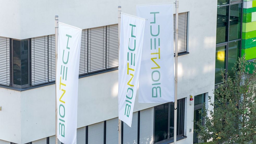 In Mainz sitzt Biontech in der Straße „An der Goldgrube“, das stand sinnbildlich für die Milliardengewinne - damit ist es schon eine Weile vorbei (Archivbild). Foto: Andreas Arnold/dpa